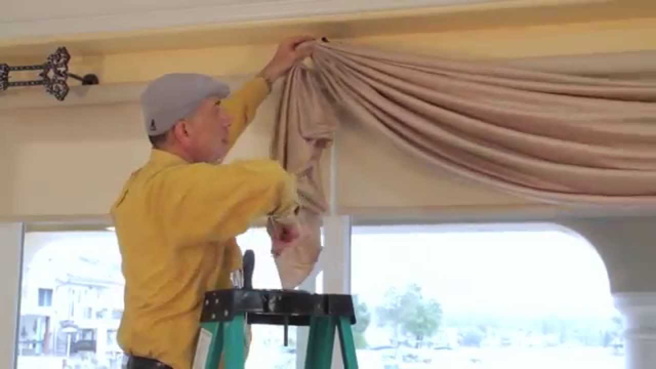 Video #36: DIY Drapery: Luxurious Window Treatments with Valances, Swags, Scrolls and Holdbacks