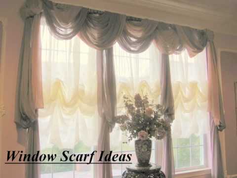 Ways to Hang a Window Scarf