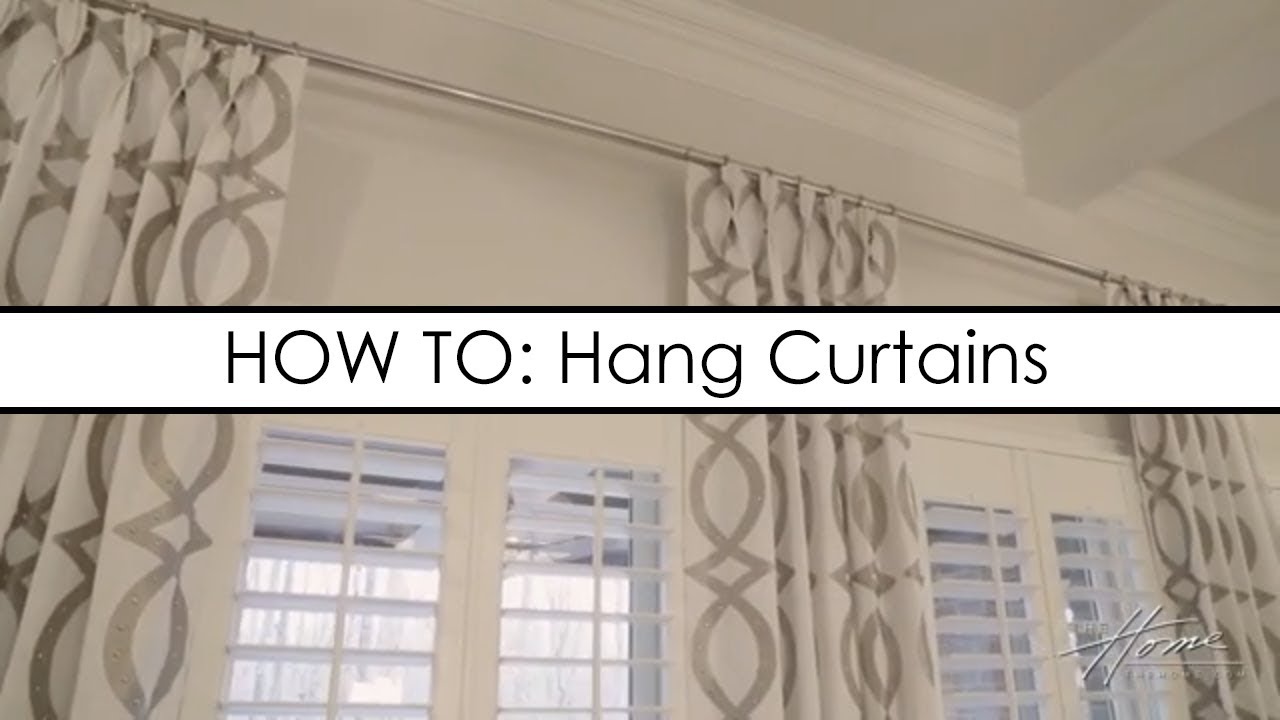 HOW TO CORRECTLY HANG CURTAINS WITH LAUREN NICOLE DESIGNS