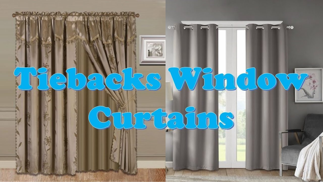 10 Best Tiebacks Window Curtains Set Ever!