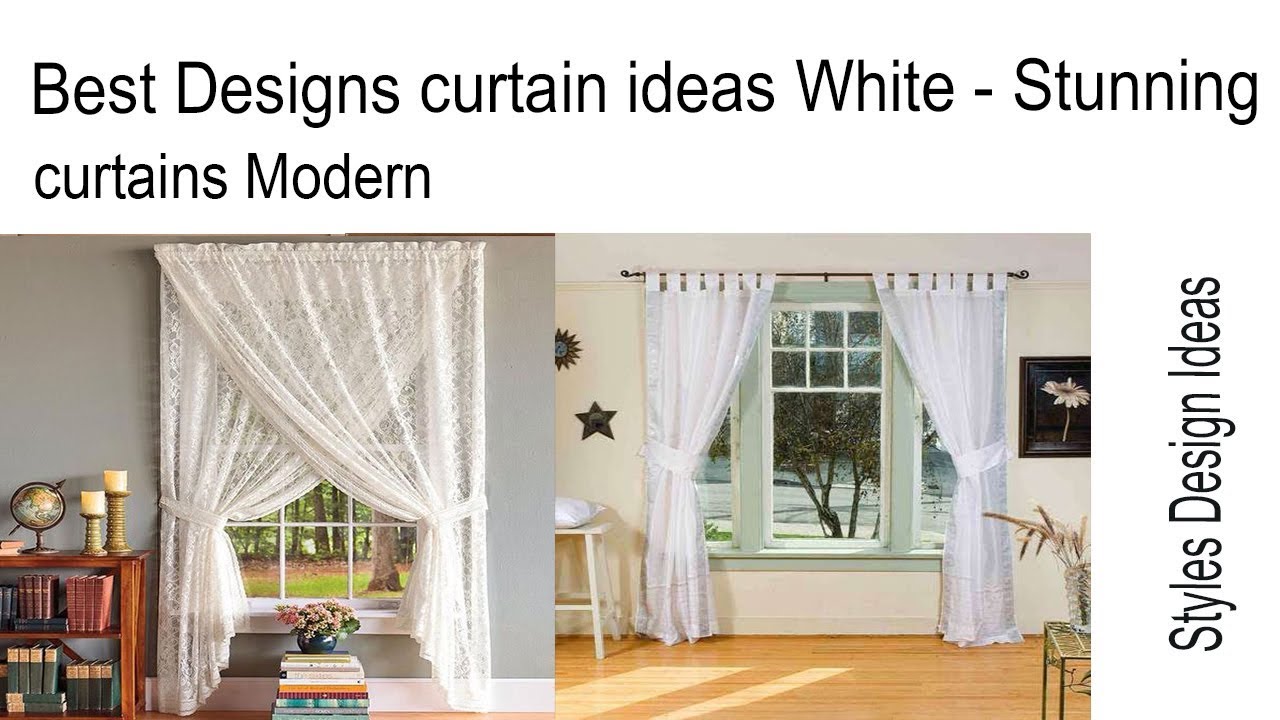 Best Designs curtain ideas White – Stunning curtains Modern